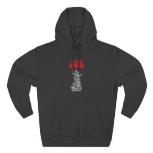 Undeath Enhancing Three-Panel Fleece Hoodie