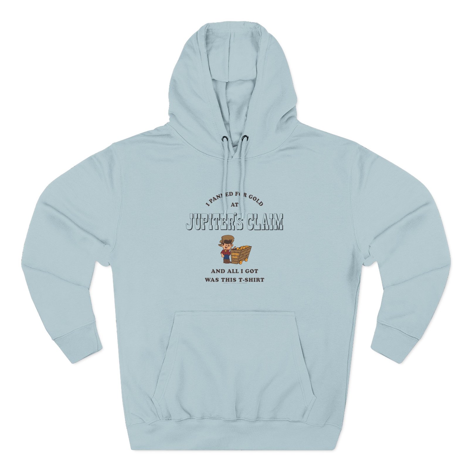 Nope Three-Panel Fleece Hoodie