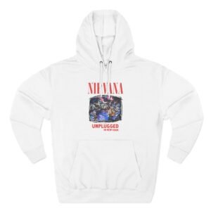 Nirvana Unplugged in New York Flower Three-Panel Fleece Hoodie