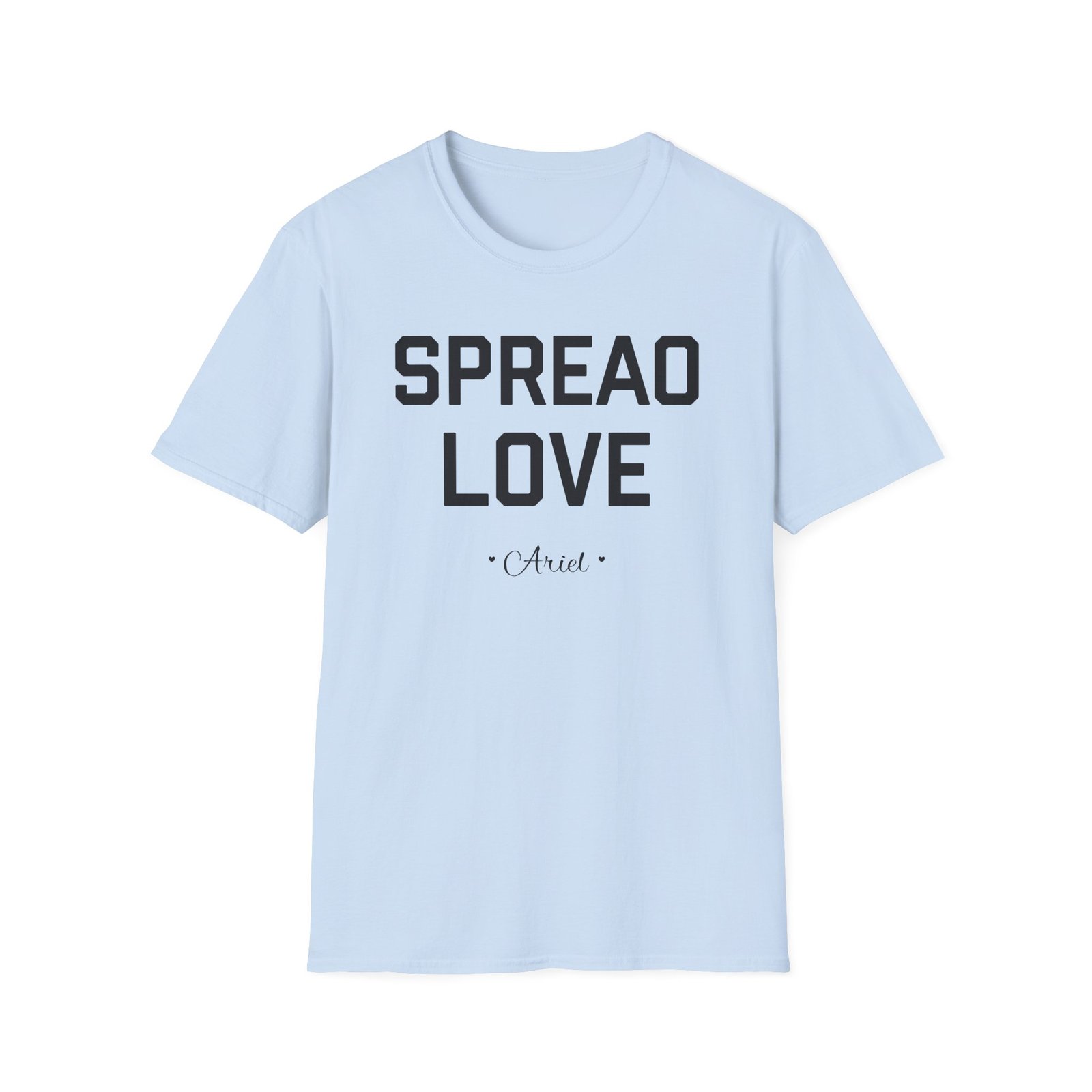 Baby Ariel Spread Love Unisex Softstyle T-shirt
