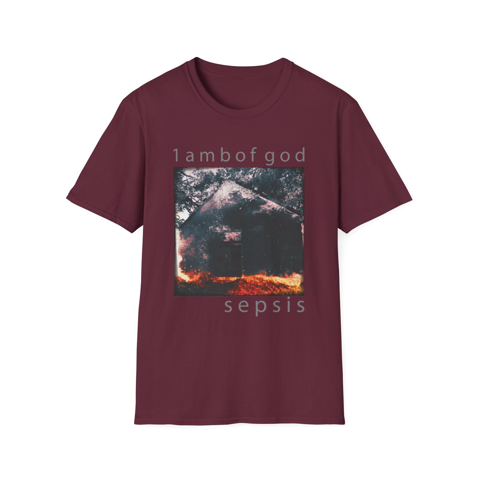 Lamb of God Sepsis Cover Unisex Softstyle T-Shirt