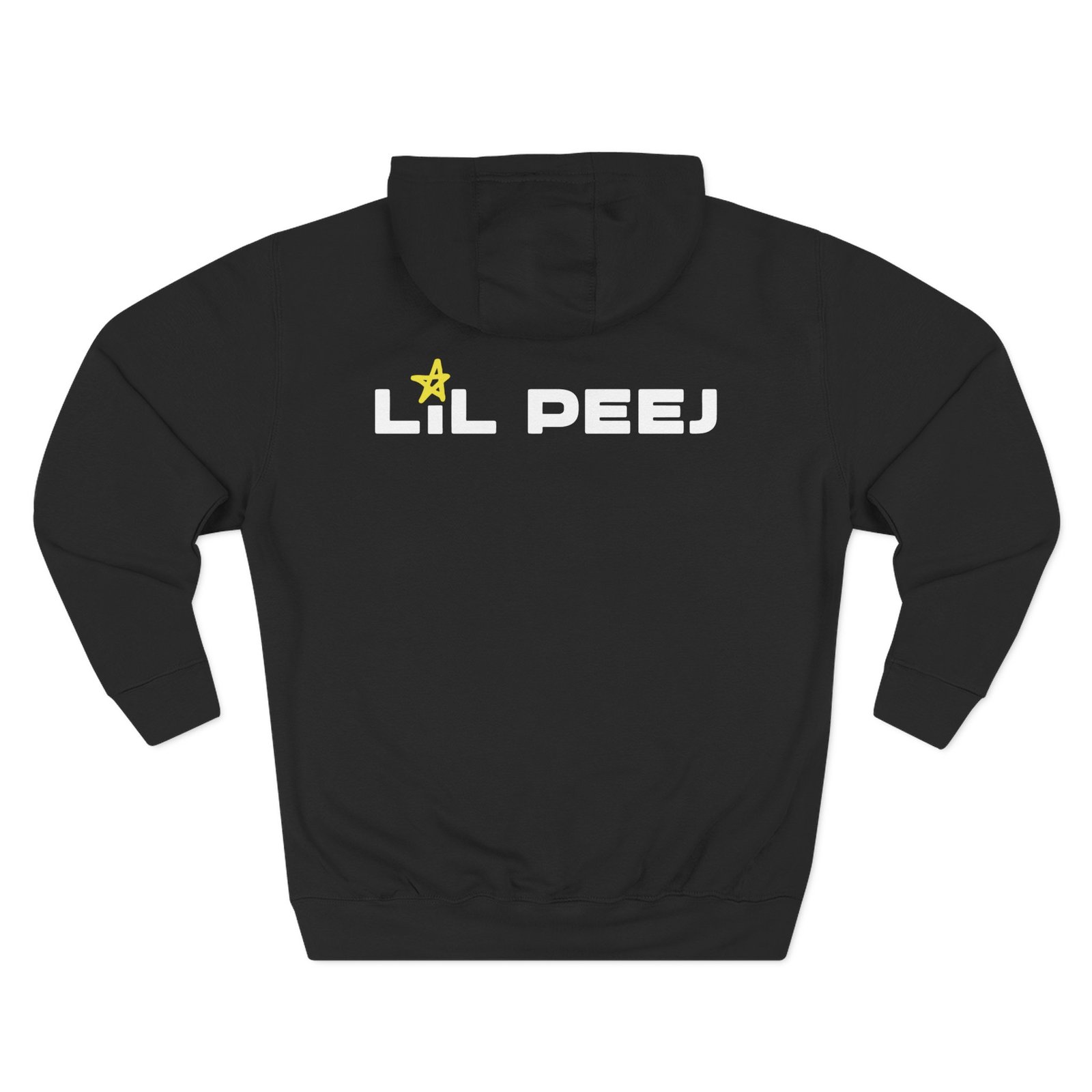 Lil Peej Cartoon Three-Panel Fleece Hoodie