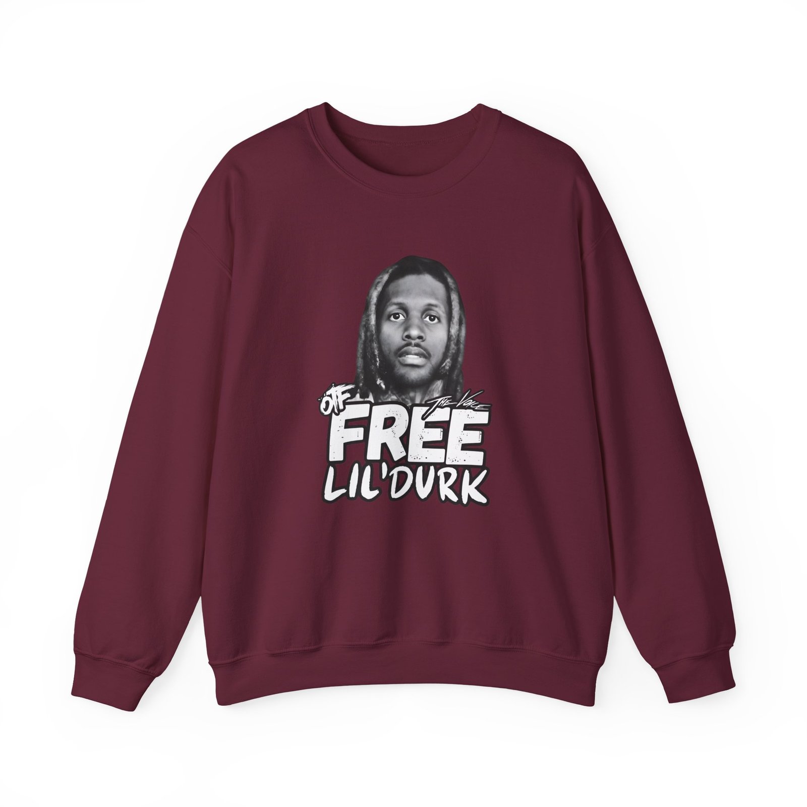 Lil Durk Free Durk Unisex Heavy Blend™ Crewneck Sweatshirt