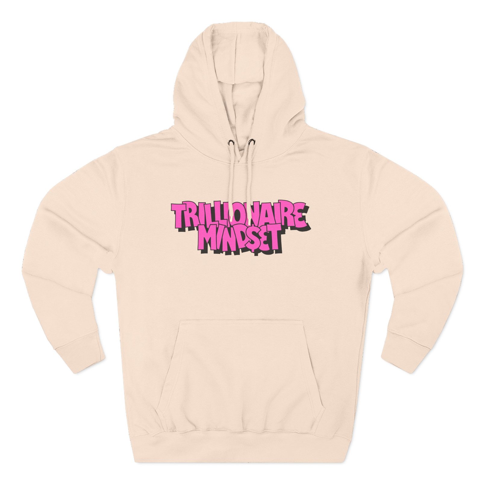 Trillionaire Mindset Boat Three-Panel Fleece Hoodie