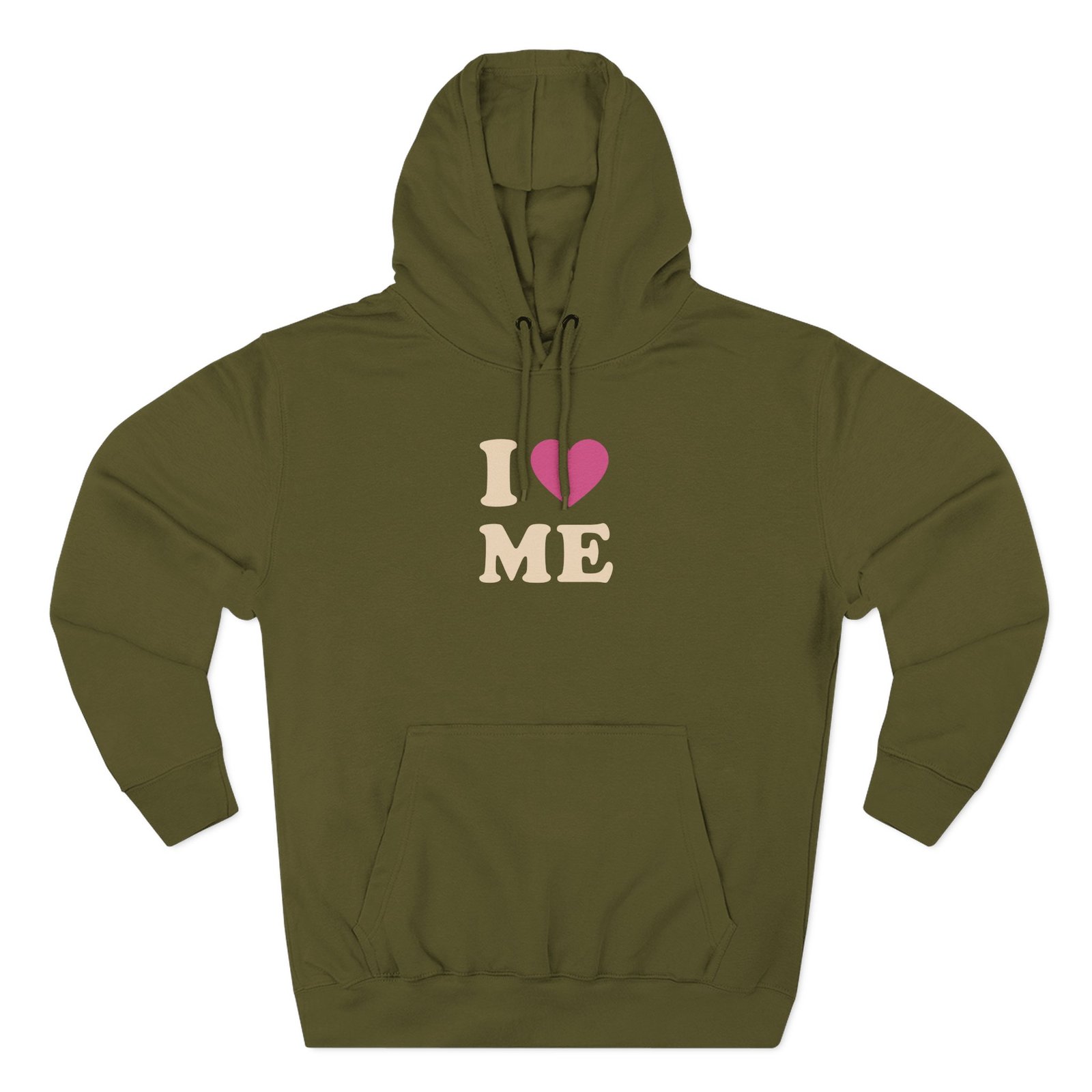 Sienna Mae I Love Me Three-Panel Fleece Hoodie
