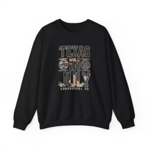 Texas in July 2013 Unisex Heavy Blend™ Crewneck Sweatshirt