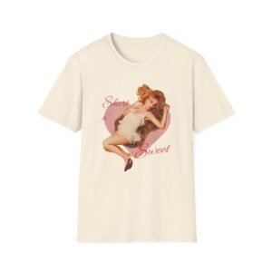 Short N' Sweet Heart Ivory Unisex Softstyle T-Shirt