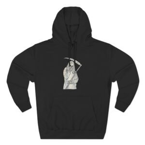 Ghostemane Three-Panel Fleece Hoodie