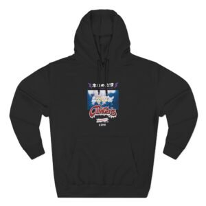 Aggretsuko Otmgirls Three-Panel Fleece Hoodie