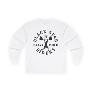 Black Star Riders Heavy Fire Gym Unisex Ultra Cotton Long Sleeve Tee