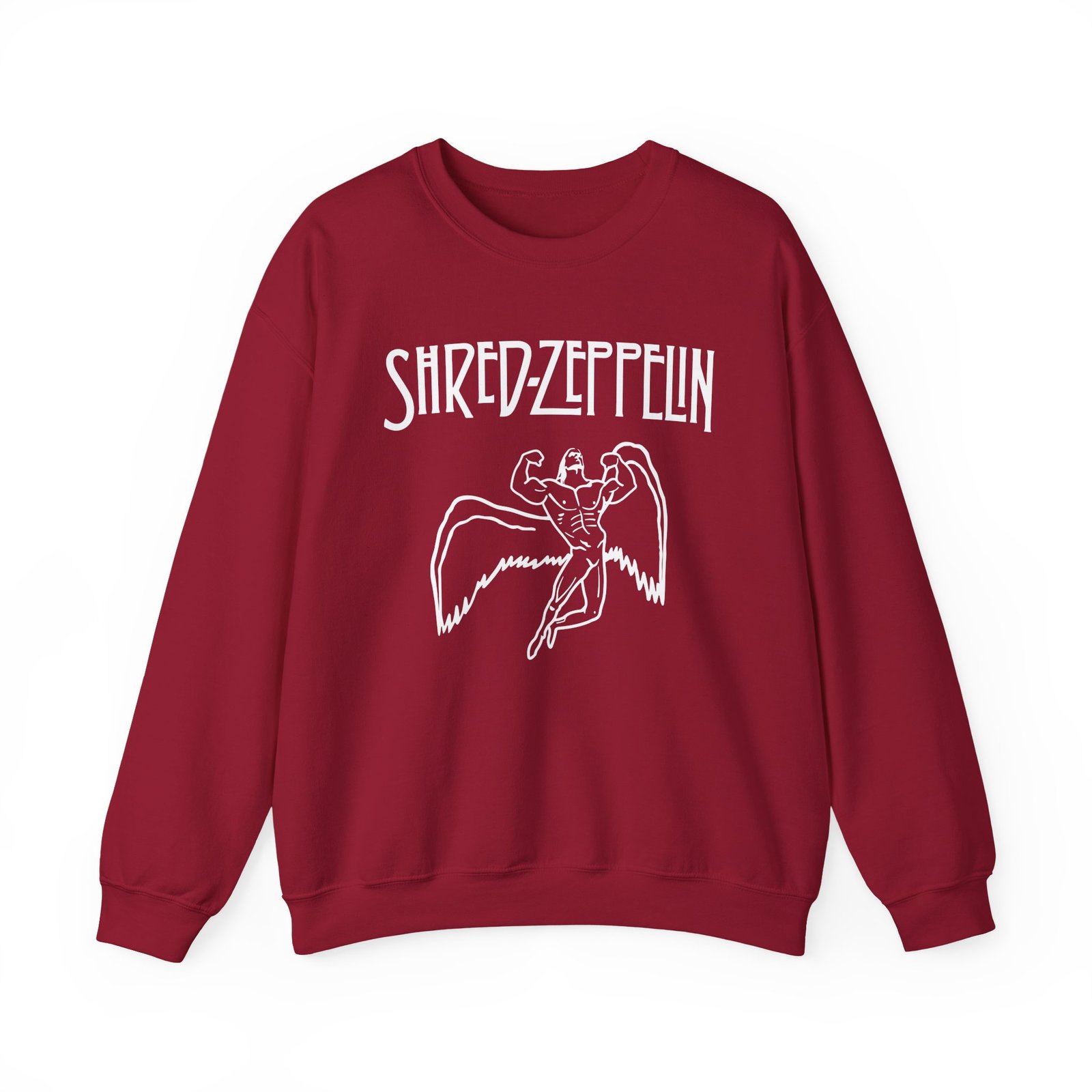 Dom Shred Zeppelin Unisex Heavy Blend™ Crewneck Sweatshirt