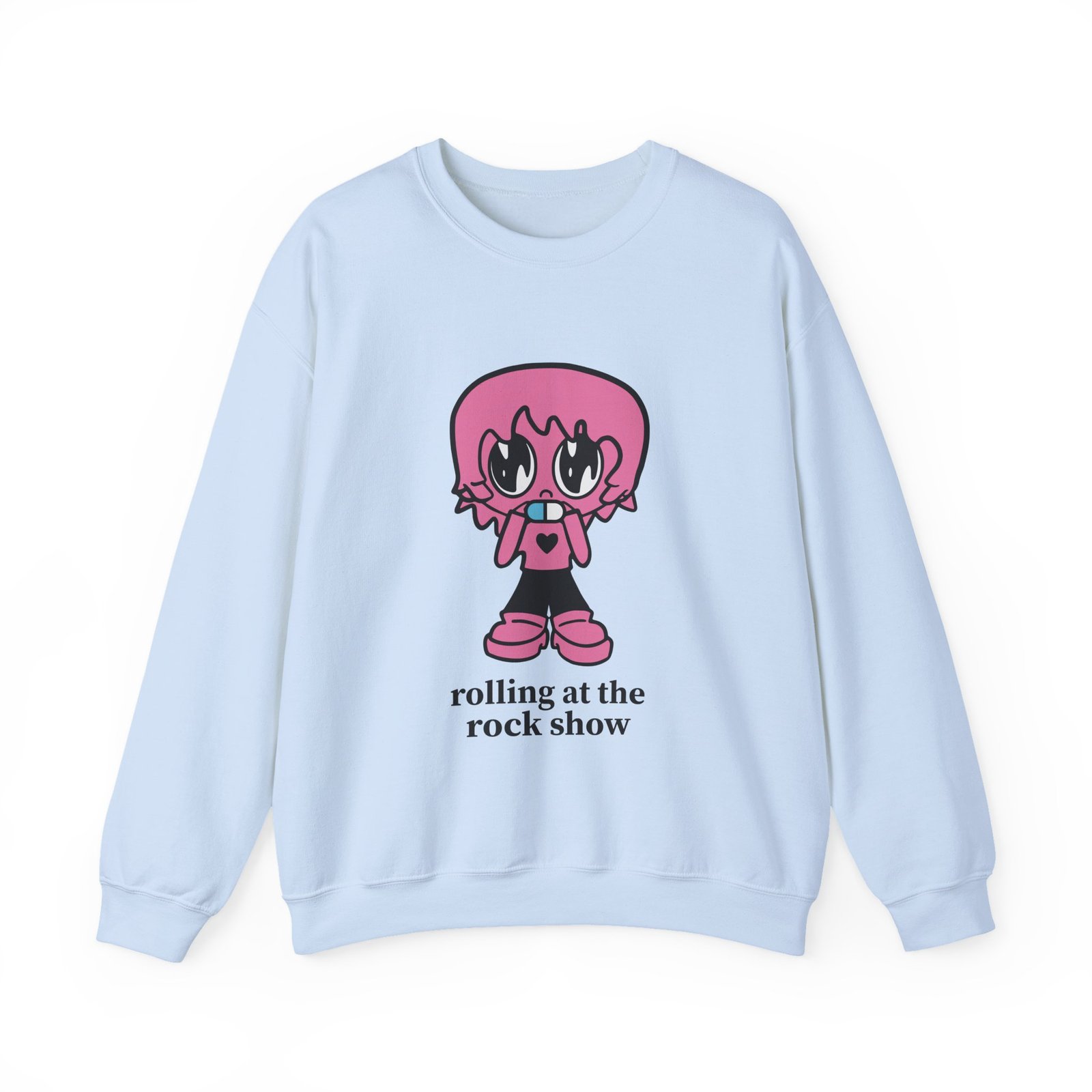 Porter Robinson Rolling at the Rock Show Unisex Heavy Blend™ Crewneck Sweatshirt