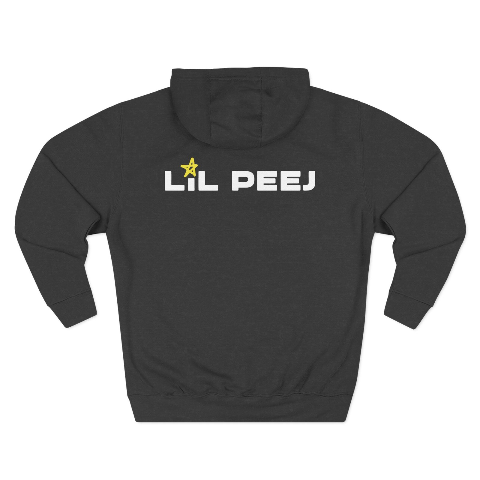Lil Peej Cartoon Three-Panel Fleece Hoodie