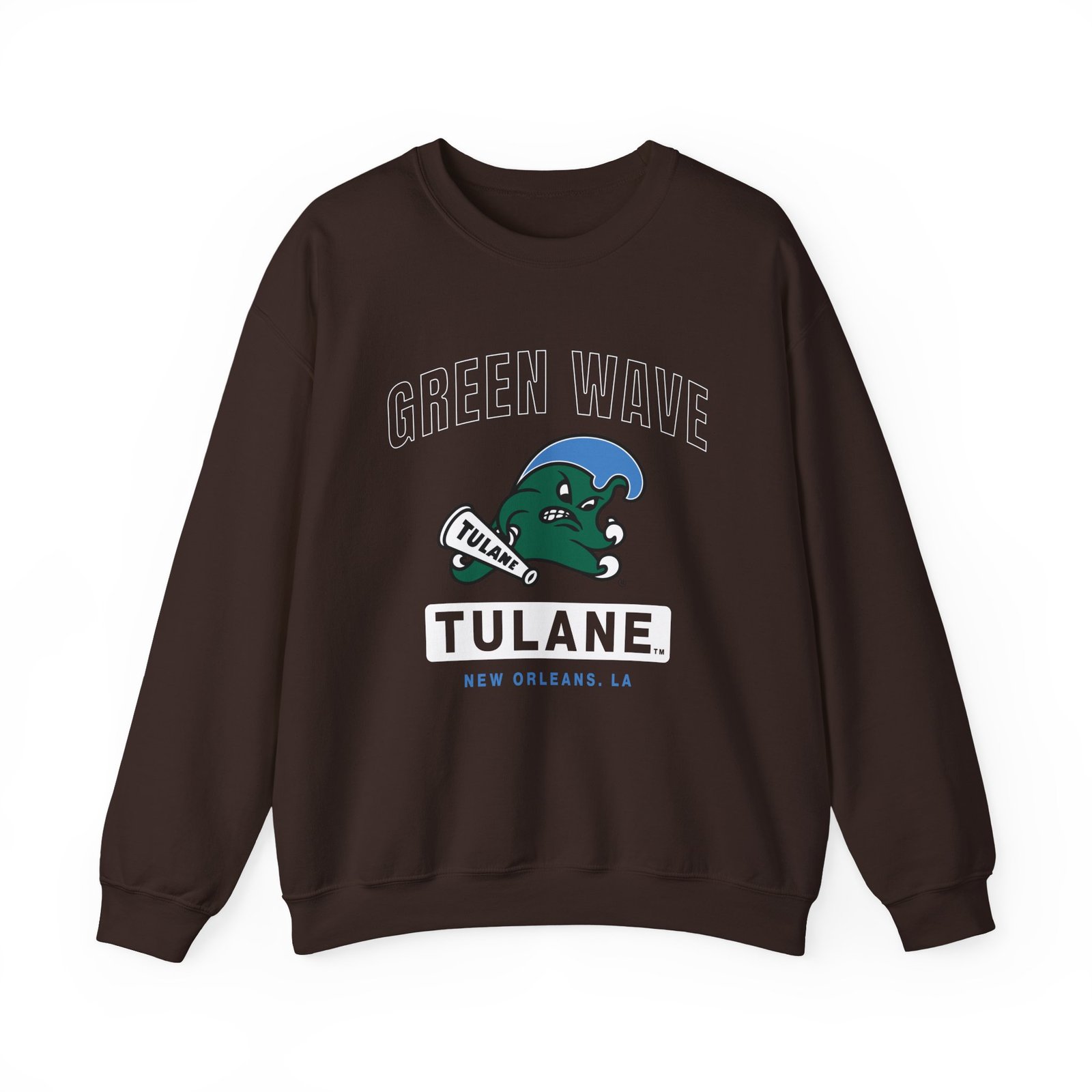 Tulane Campus Icon Unisex Heavy Blend™ Crewneck Sweatshirt