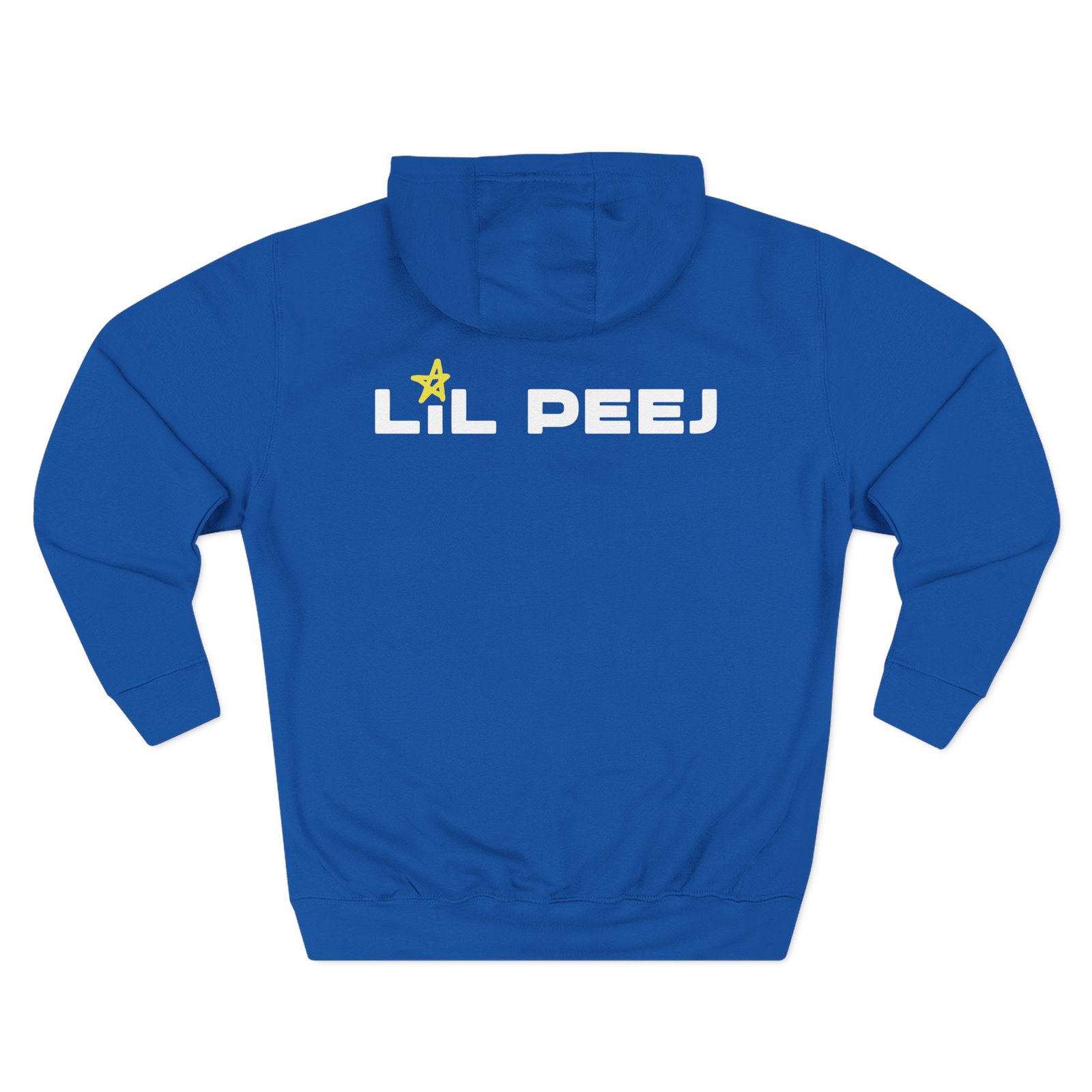 Lil Peej Cartoon Three-Panel Fleece Hoodie