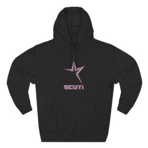 Young Thug Pink Star Three-Panel Fleece Hoodie
