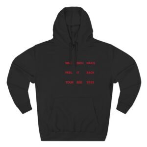 Nine Inch Nails Tour Three-Panel Fleece Hoodie