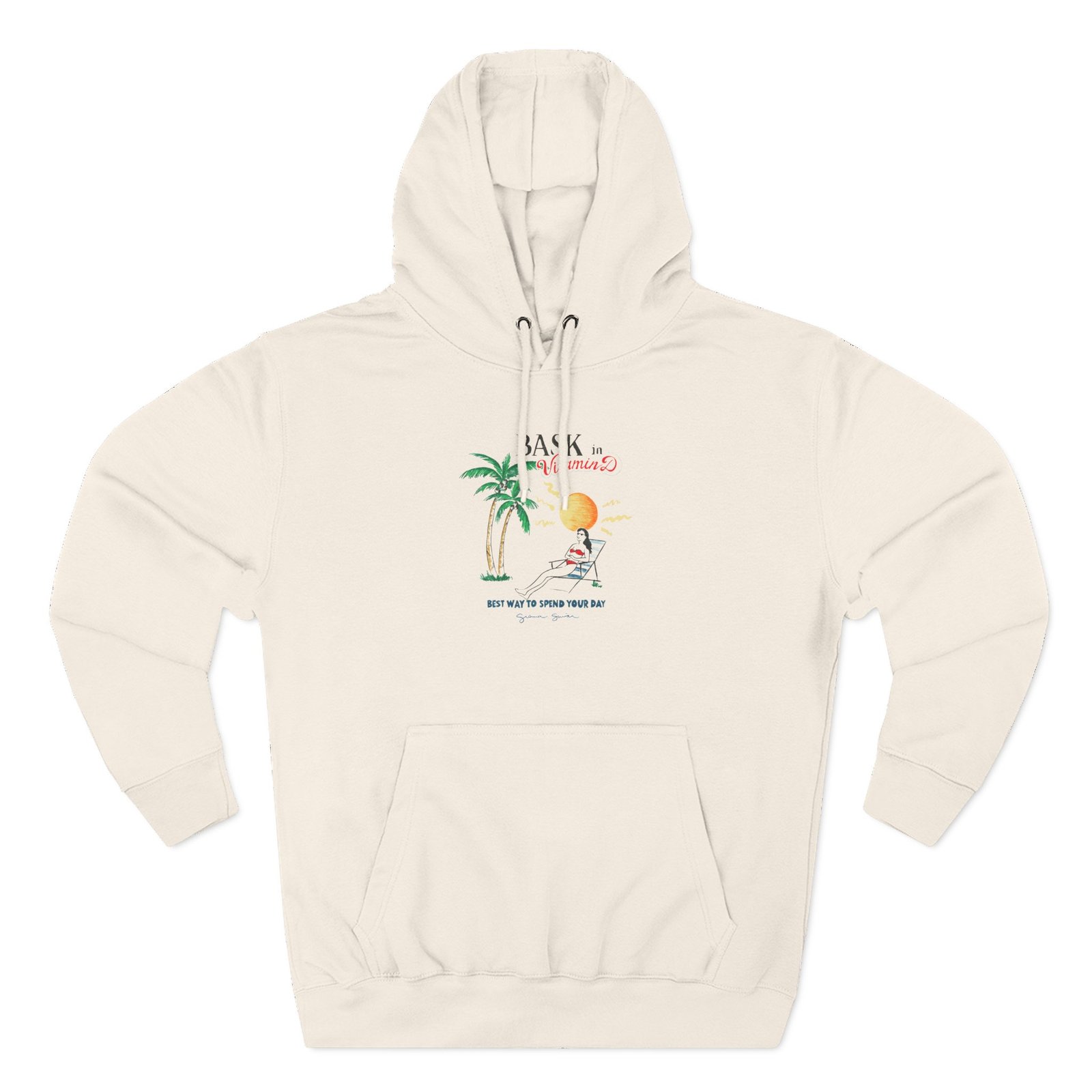 Sienna Mae Bask in Vitamin D Three-Panel Fleece Hoodie