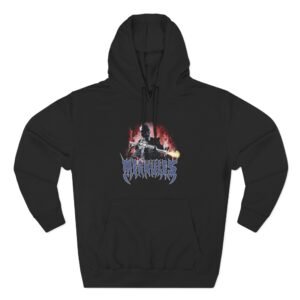 Merkules Machine Gun Three-Panel Fleece Hoodie