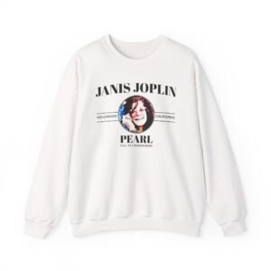 Janis Joplin Pearl Unisex Heavy Blend™ Crewneck Sweatshirt