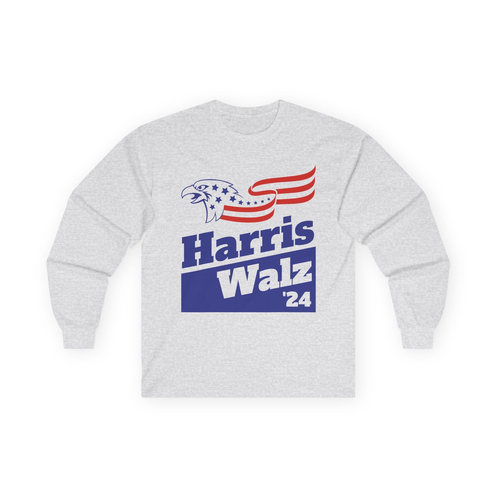 Harris Walz Unisex Ultra Cotton Long Sleeve Tee