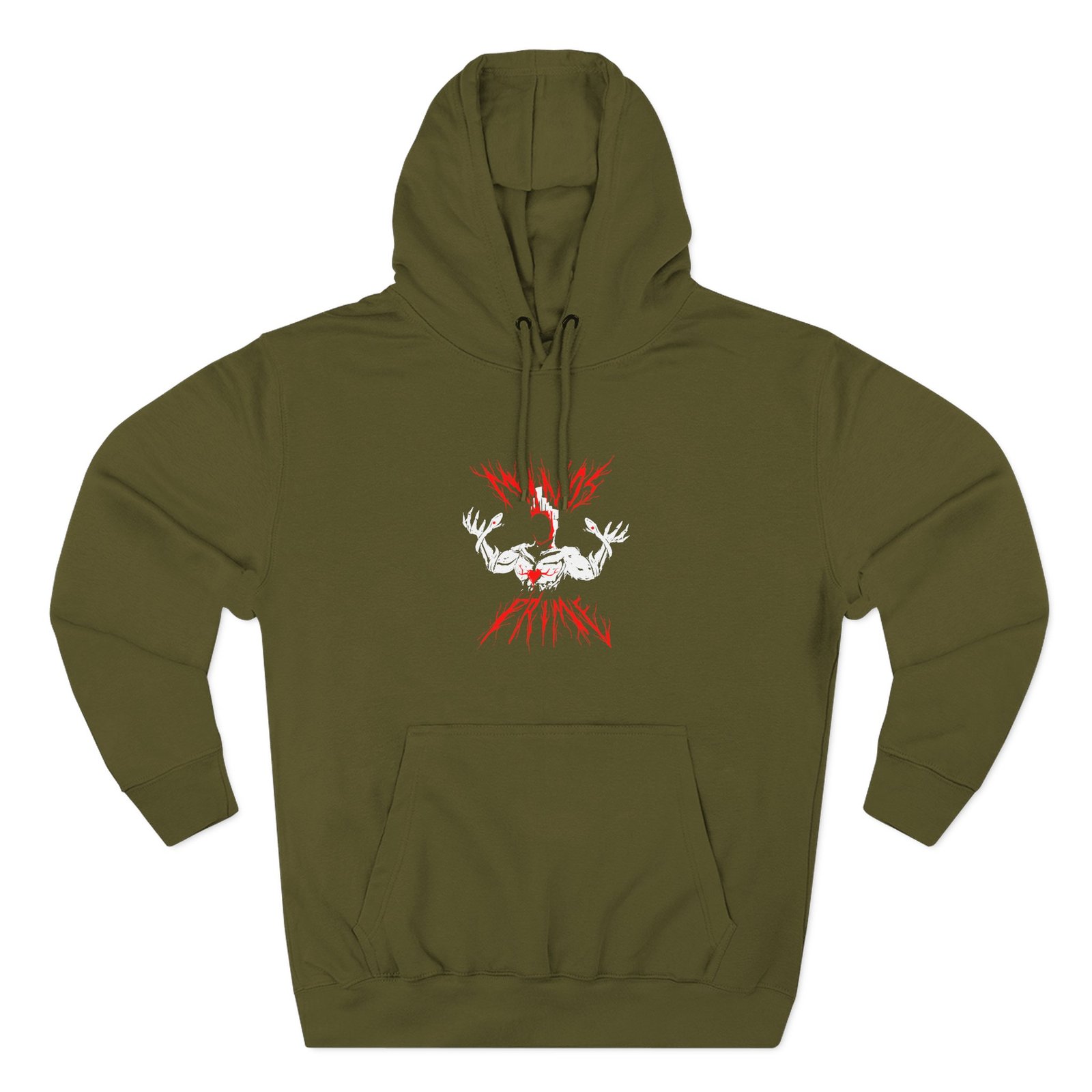 Ultrakill Minos Prime Metal Three-panel Fleece Hoodie
