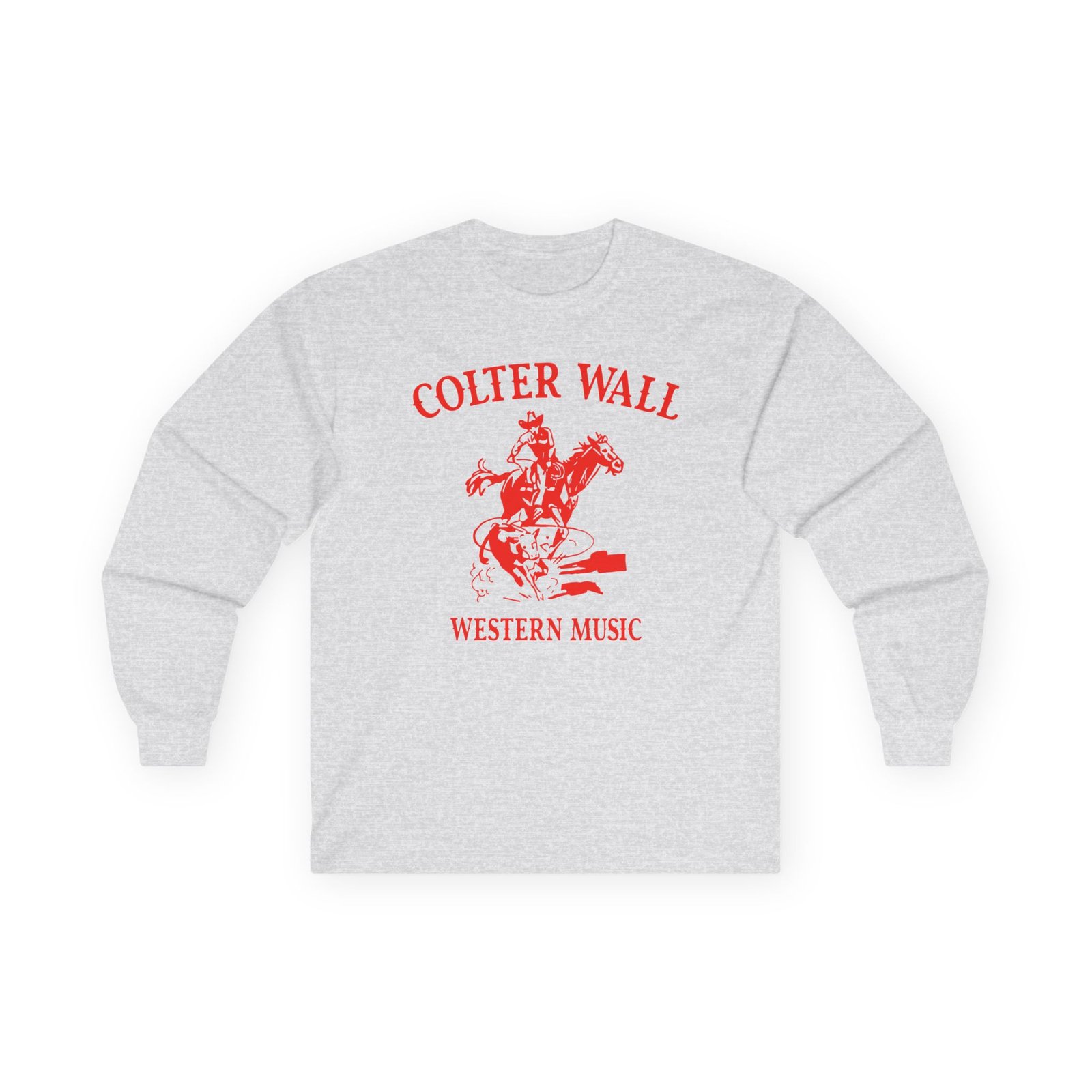 Colter Wall Western Music Youth Unisex Ultra Cotton Long Sleeve Tee