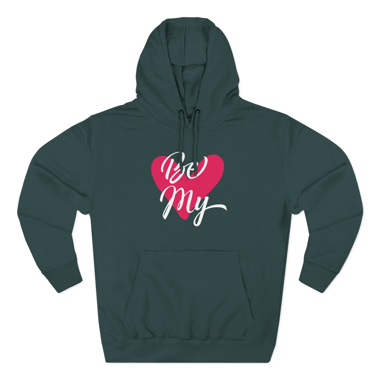Valentines Day Three-panel Fleece Hoodie