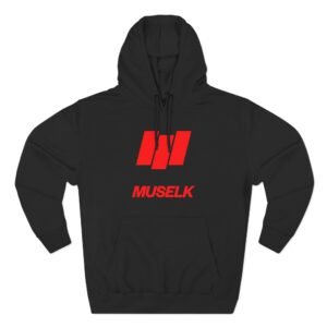 Muselk Three-Panel Fleece Hoodie
