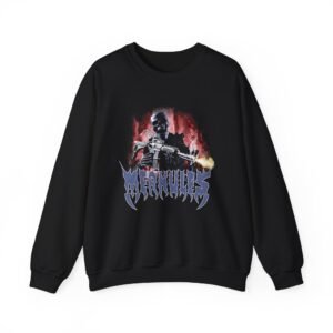 Merkules Machine Gun Unisex Heavy Blend™ Crewneck Sweatshirt