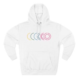 Kyedae Quarterjade Three-Panel Fleece Hoodie