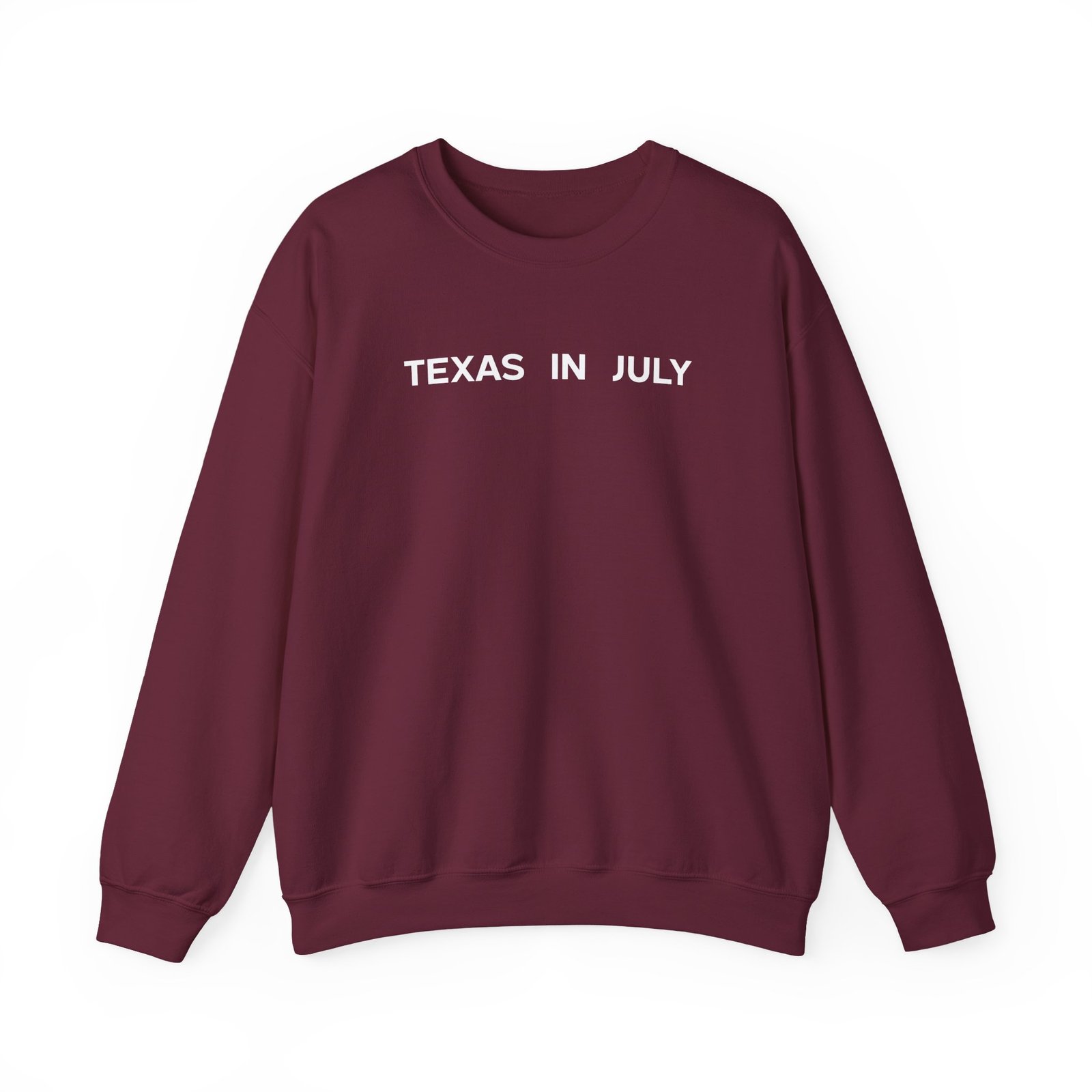Texas in July Tracklist Unisex Heavy Blend™ Crewneck Sweatshirt