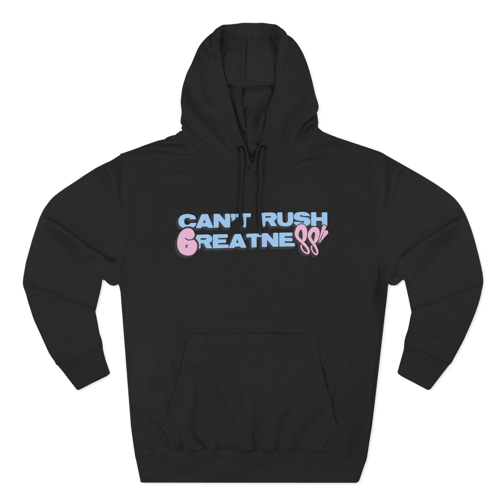 6pm Records Can’t Rush Three-Panel Fleece Hoodie