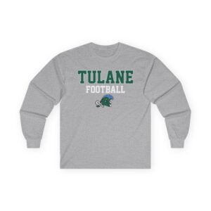 Tulane Football Unisex Ultra Cotton Long Sleeve Tee