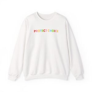 But Her Emails Protect Choice Unisex Heavy Blend™ Crewneck Sweatshirt