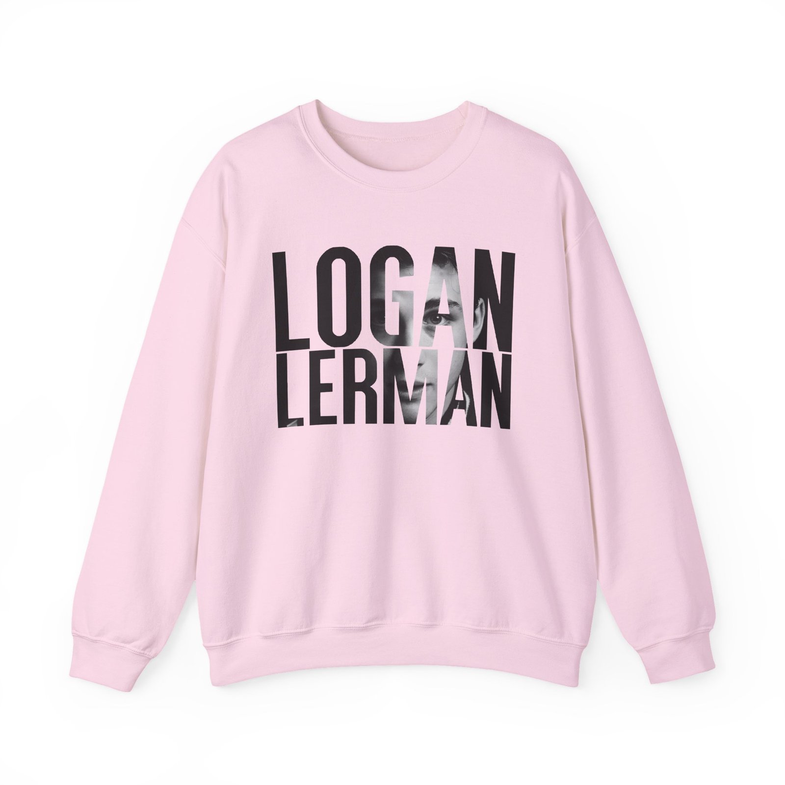 Logan Lerman Unisex Heavy Blend™ Crewneck Sweatshirt