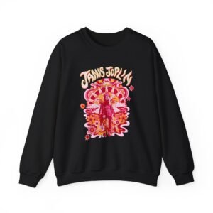 Janis Joplin Groovy Unisex Heavy Blend™ Crewneck Sweatshirt
