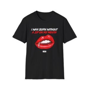 Little Mix I Was Born Without a Zip on My Mouth  Unisex Softstyle T-Shirt