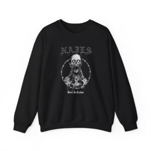Warhound Vintage Nails Burn in Exodus Unisex Heavy Blend™ Crewneck Sweatshirt