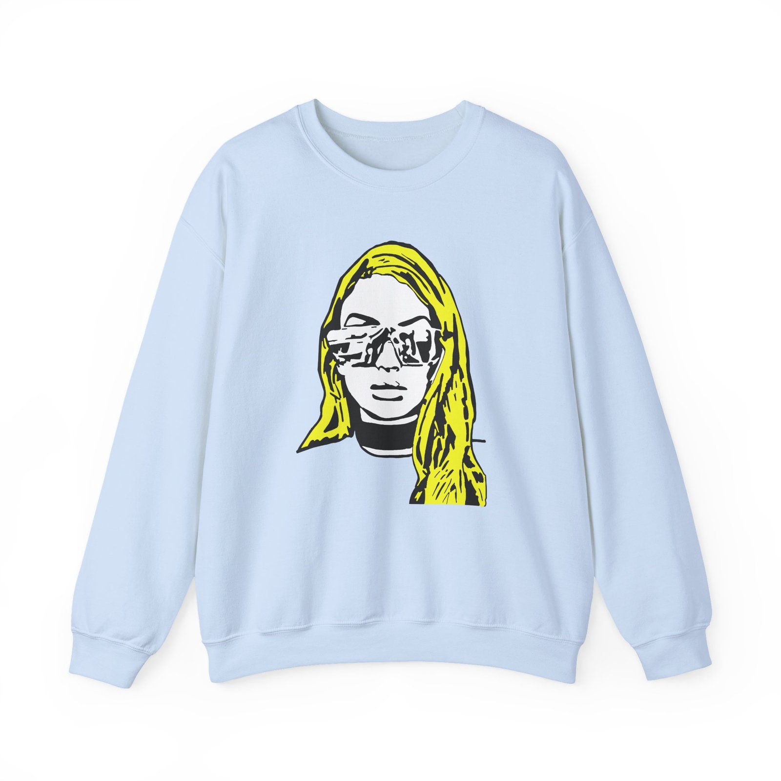 Lala Kent Face Unisex Heavy Blend™ Crewneck Sweatshirt