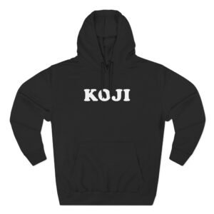 Koji Three-Panel Fleece Hoodie