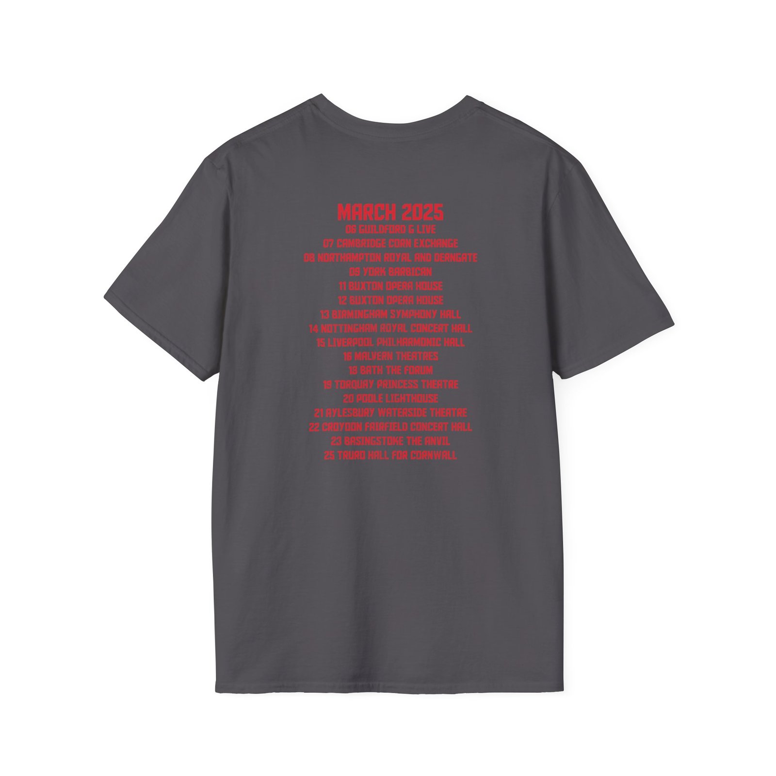 Levellers 2025 March We the Collective Tour Unisex Softstyle T-Shirt
