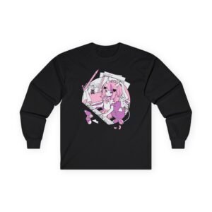 Anime Ironmouse Unisex Ultra Cotton Long Sleeve Tee
