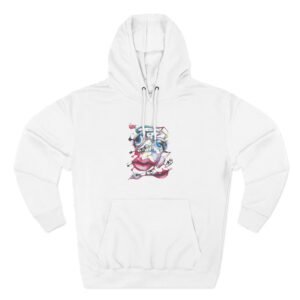 Remi Wolf Face Drawing Three-Panel Fleece Hoodie