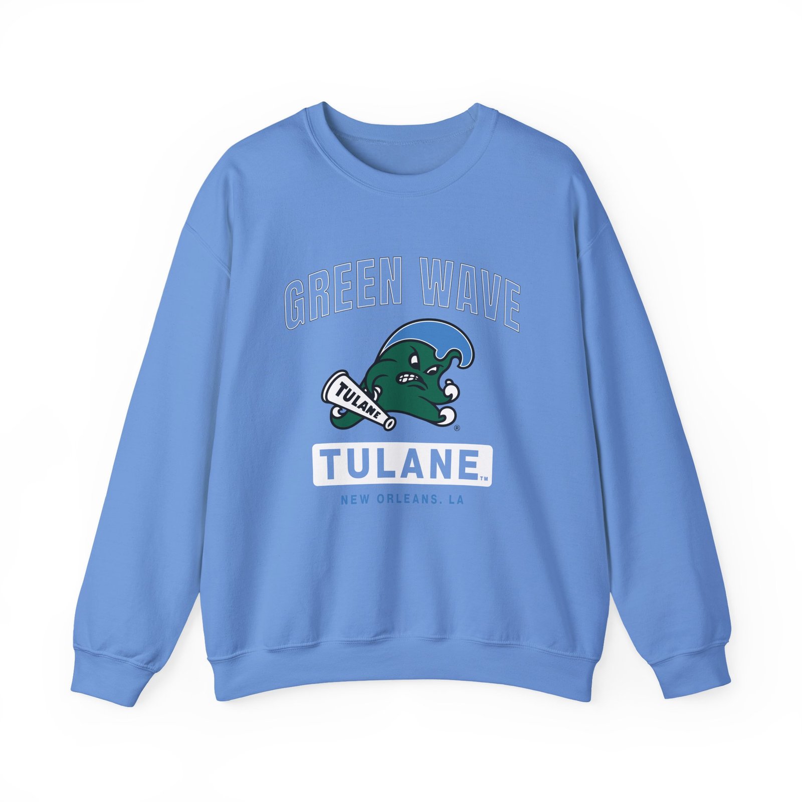 Tulane Campus Icon Unisex Heavy Blend™ Crewneck Sweatshirt