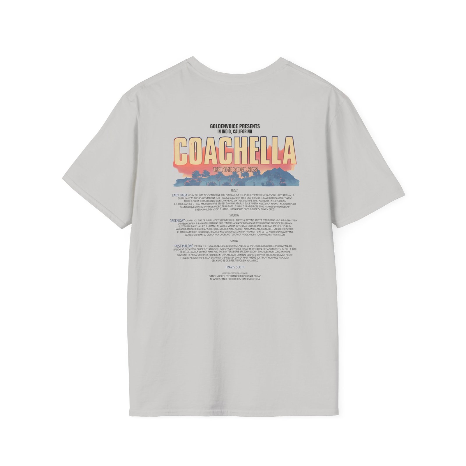 Coachella Golden Hour Unisex Softstyle T-Shirt