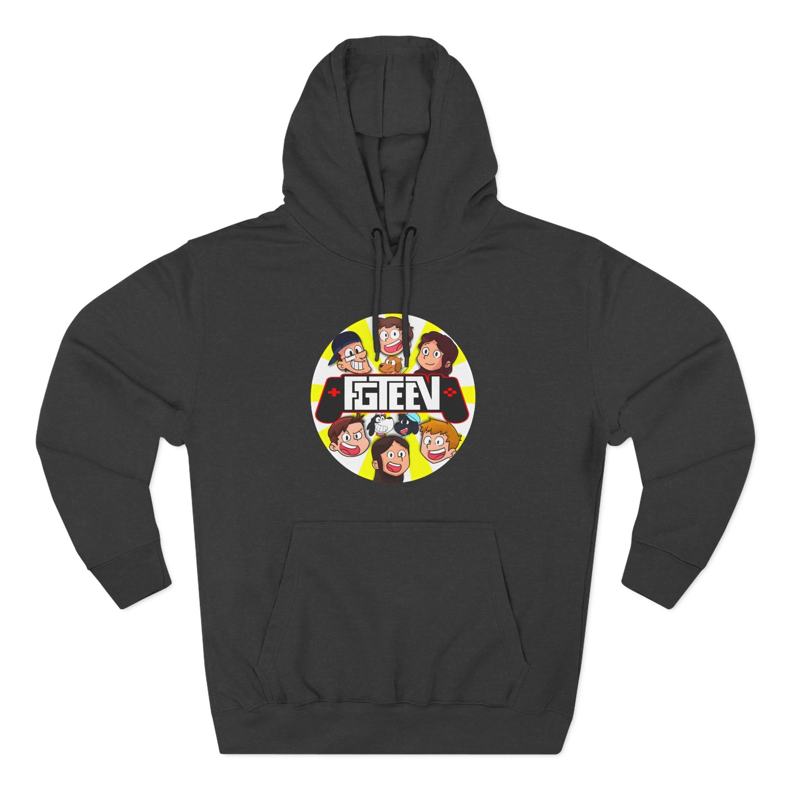 Fgteev Logo Three-Panel Fleece Hoodie
