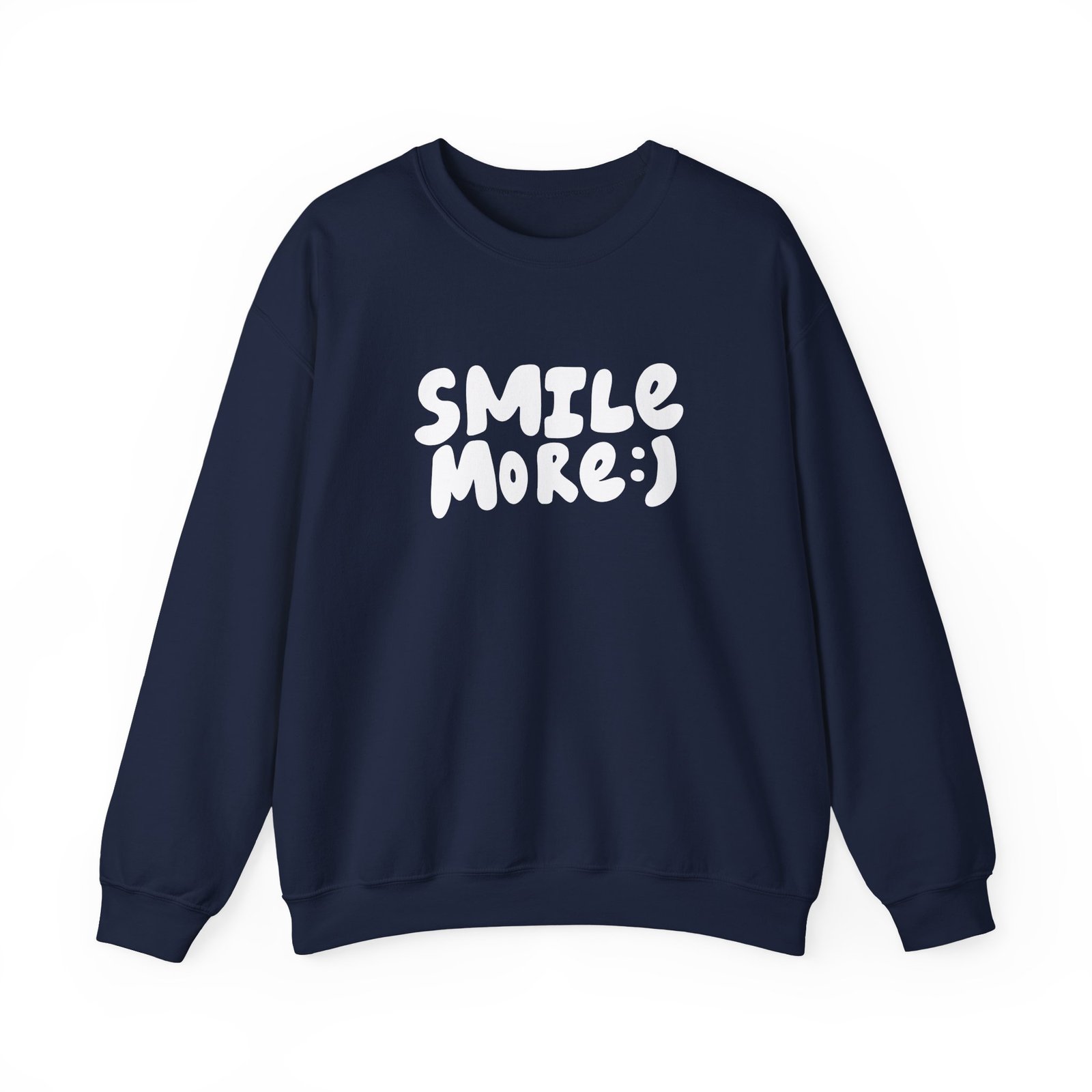 Roman Atwood Smile More Unisex Heavy Blend Crewneck Sweatshirt