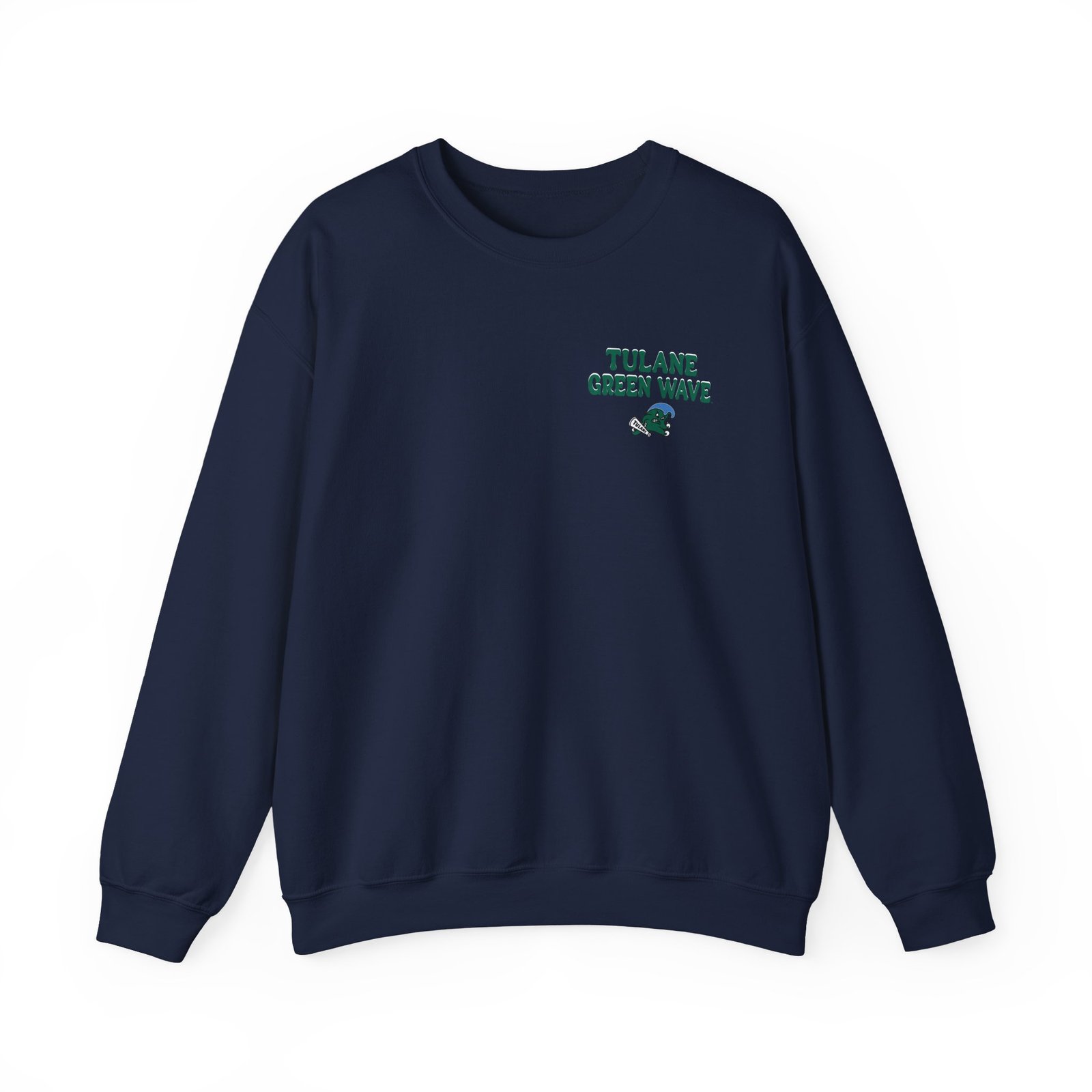 Tulane Checkered Mascot Unisex Heavy Blend™ Crewneck Sweatshirt