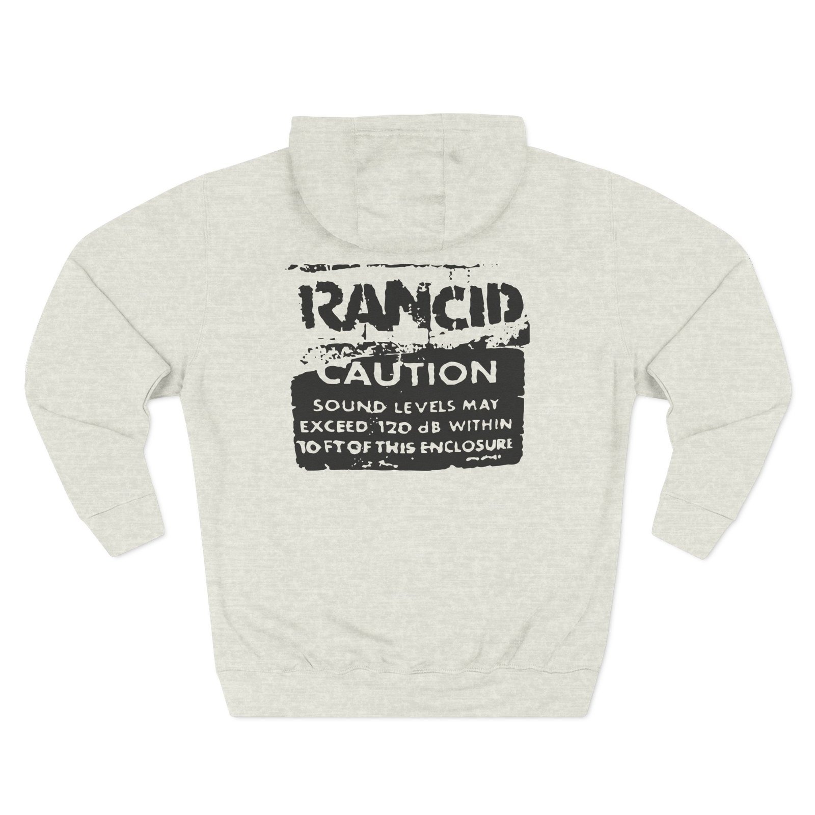 Rancid Screaming Mohawk Three-Panel Fleece Hoodie